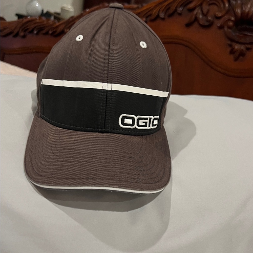 OGIO Black Cap with White Embroidery